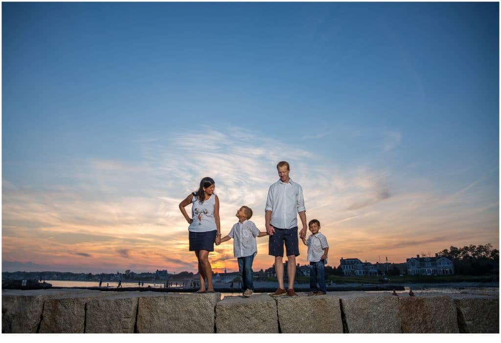 Maine vacation family portraits - Kennebunkport