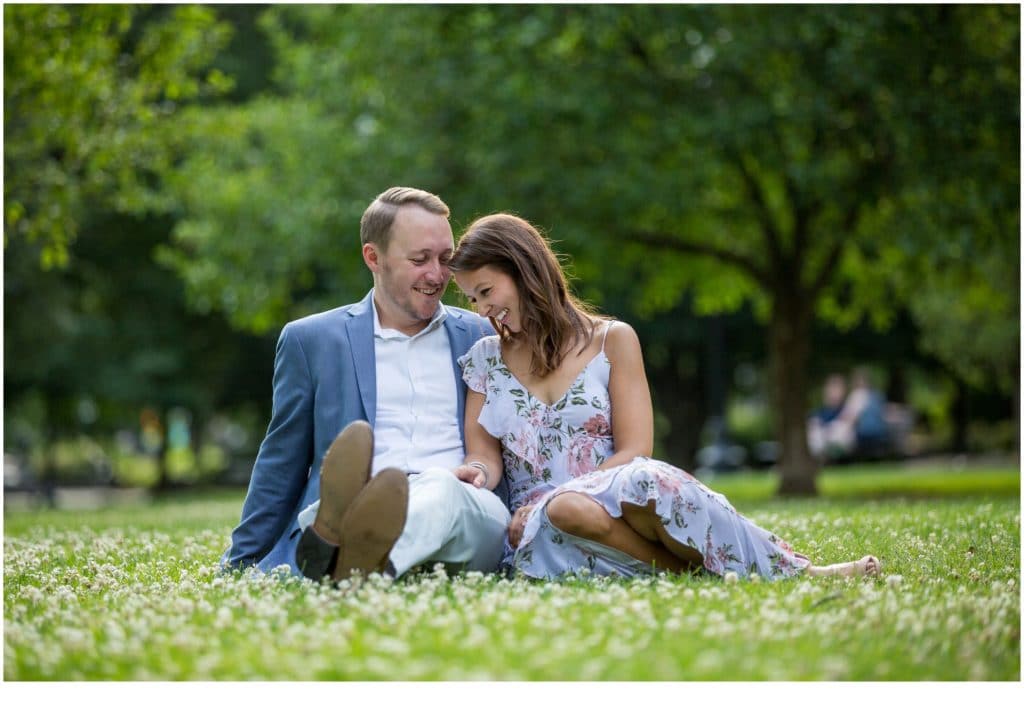 Beautiful Boston Engagement of Hannah and Kyle